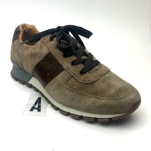 PRADA men Suede & Leather Sneakers sz 8